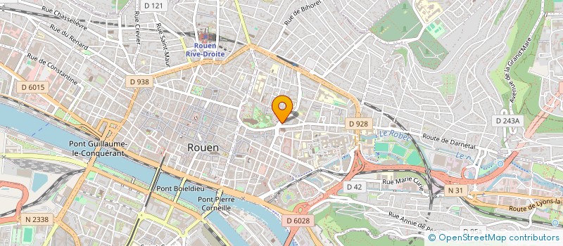 localisation de l'entreprise A2C à ROUEN