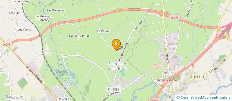 localisation de l'entreprise A2C  SAINT-JEAN-DE-LA-HAIZE