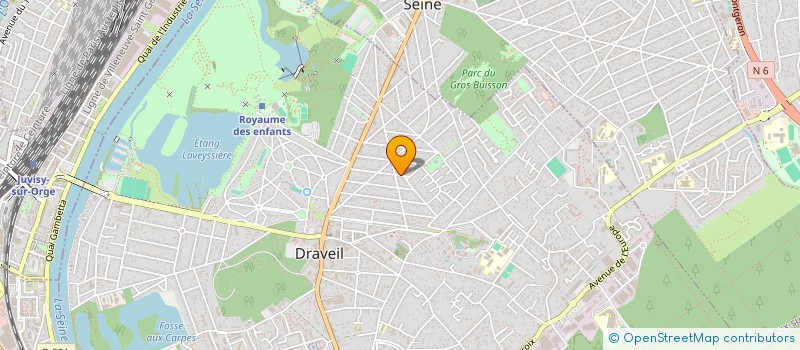 localisation de l'entreprise A2C à DRAVEIL