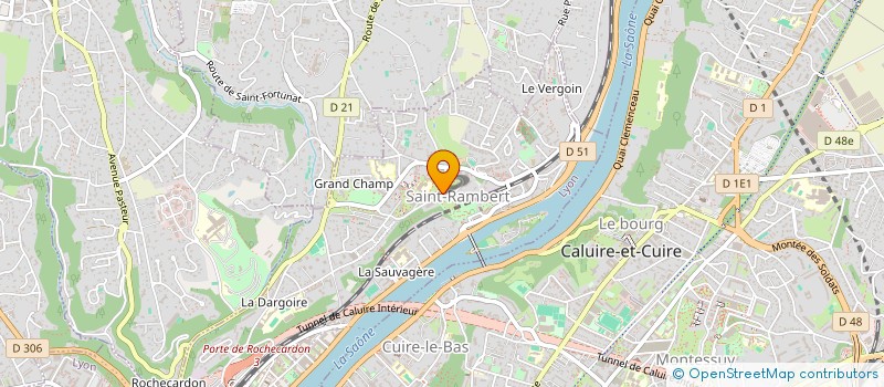 localisation de l'entreprise A2C  LYON