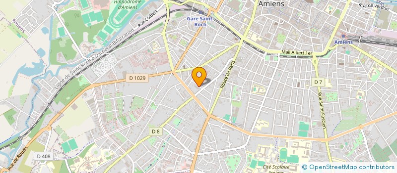 localisation de l'entreprise A2C - ACCES CORDE CONCEPT  AMIENS