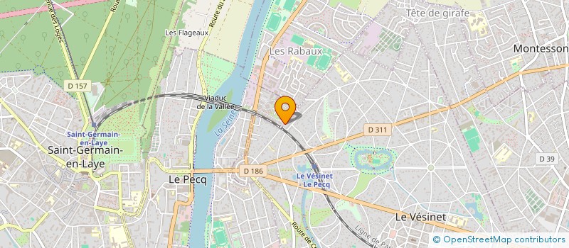 localisation de l'entreprise A2C ACTES CONSEILS CONTENTIEUX à LE PECQ