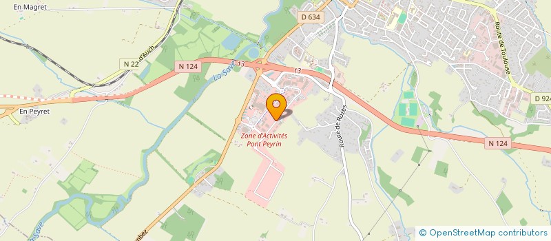 localisation de l'entreprise A2C  AIR COST CONTROL  L'ISLE-JOURDAIN