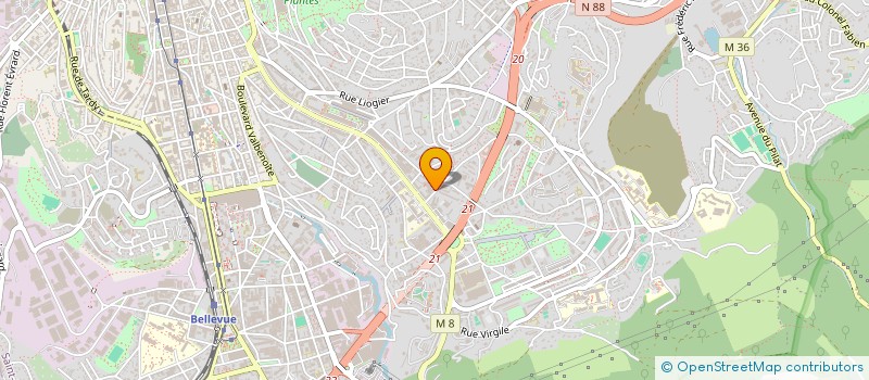 localisation de l'entreprise A2C AUDIT CONSEIL COURTAGE  SAINT-ETIENNE