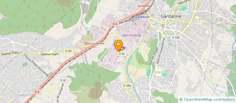 localisation de l'entreprise A2C CONSEIL à GARDANNE