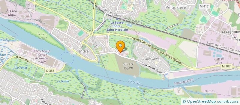 localisation de l'entreprise A2C CONSO  INDRE