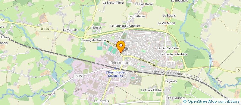localisation de l'entreprise A2C COURSES à BETTON