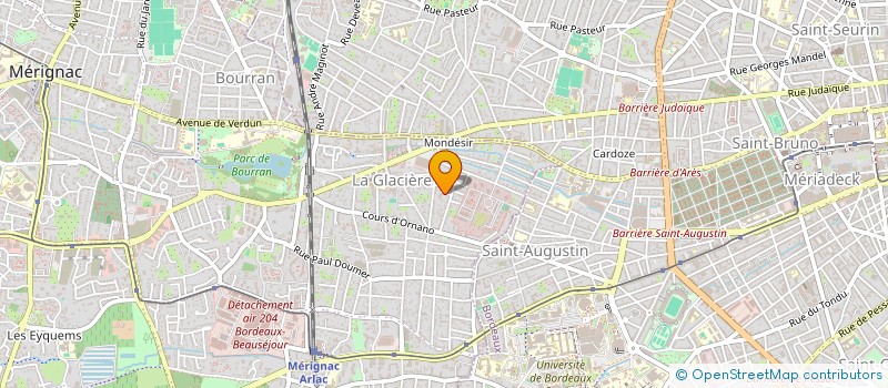 localisation de l'entreprise A2C INVESTISSEMENT  MERIGNAC