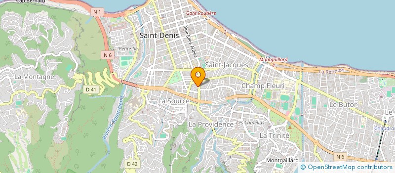 localisation de l'entreprise A2C-MAINTENANCE à SAINT-DENIS