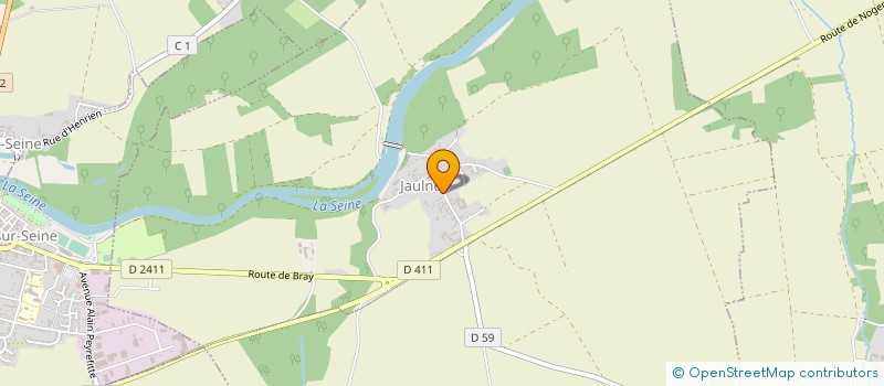 localisation de l'entreprise A2C MATERIAUX à SAINT-SAUVEUR-LES-BRAY