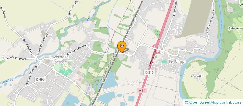 localisation de l'entreprise A2C MATERIELS  LE FAUGA