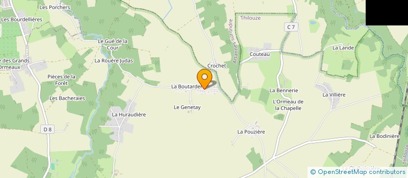 localisation de l'entreprise A2C PLOMBERIE  THILOUZE