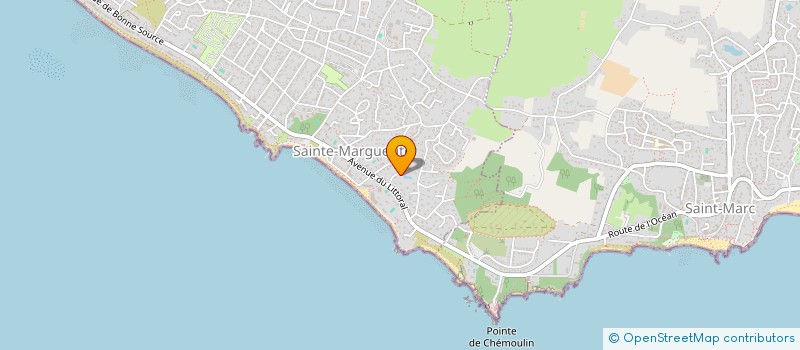 localisation de l'entreprise A2C SALESKY à PORNICHET