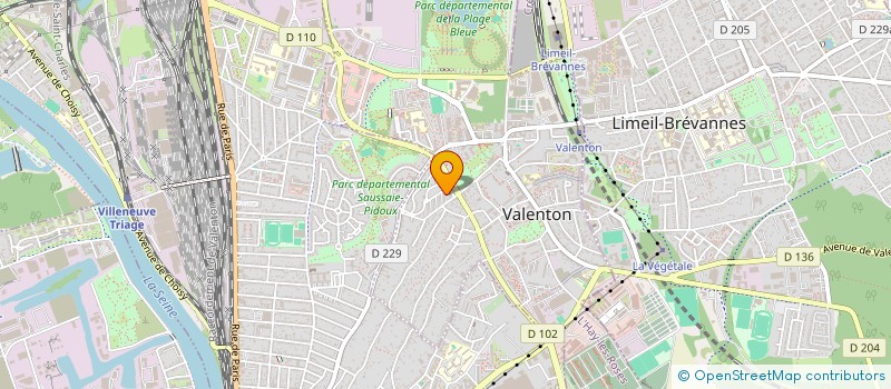 localisation de l'entreprise A2C TIPS à VALENTON