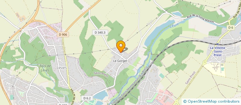 localisation de l'entreprise A2C TRANSPORT à CHARTRES