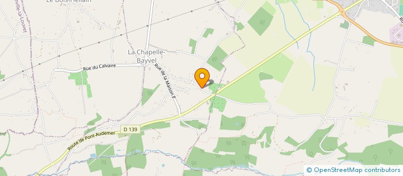 localisation de l'entreprise A2CB  LA CHAPELLE-BAYVEL