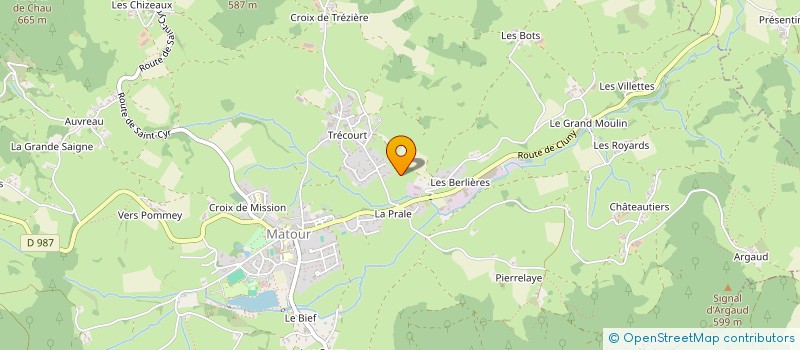 localisation de l'entreprise A2CI  MATOUR