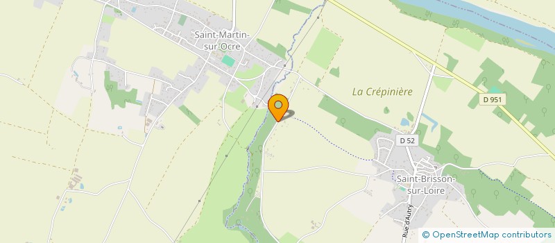 localisation de l'entreprise A2CM à SAINT-BRISSON-SUR-LOIRE