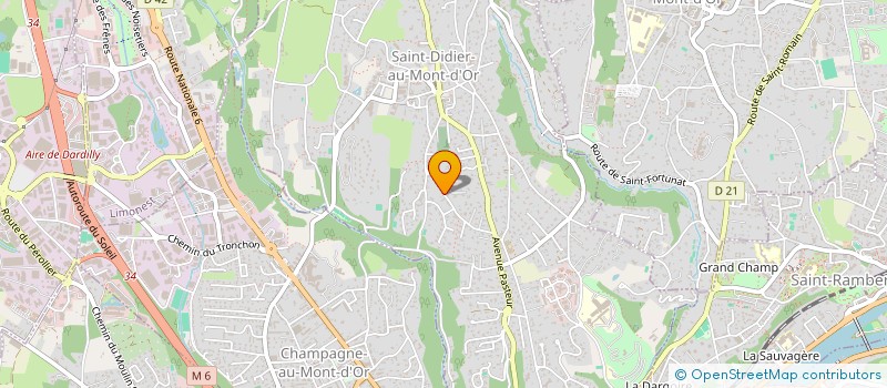 localisation de l'entreprise A2CMIEUX  SAINT-DIDIER-AU-MONT-D OR