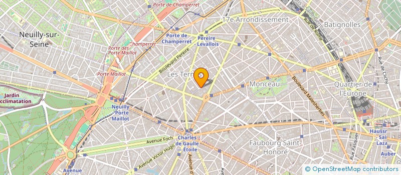 localisation de l'entreprise A2CP BAYEN  PARIS