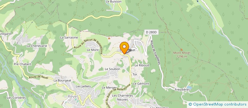 localisation de l'entreprise A2CR à REVEL