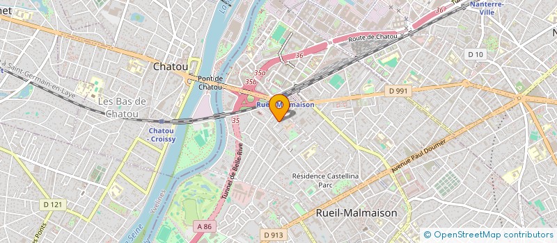 localisation de l'entreprise A2CSI à ANTONY