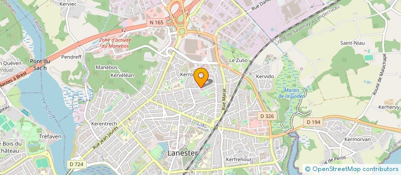 localisation de l'entreprise A2CVJ  LANESTER