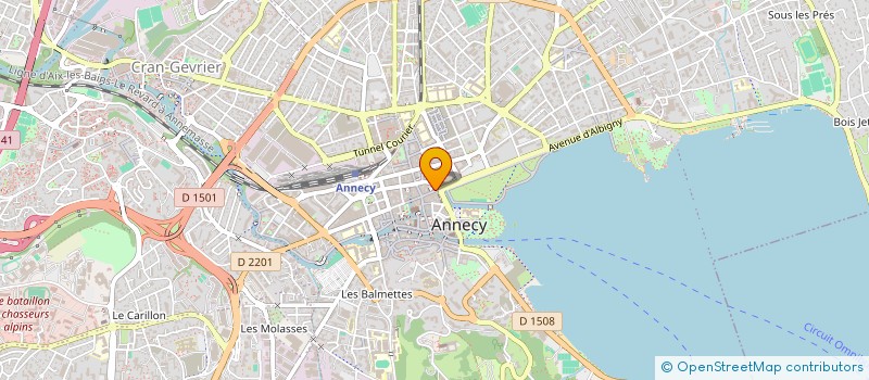 localisation de l'entreprise A2D à ANNECY