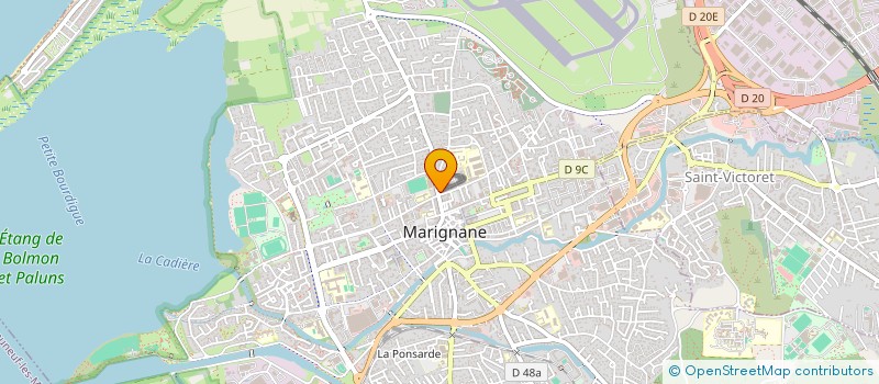 localisation de l'entreprise A2D ASSURANCES MARIGNANE à MARIGNANE