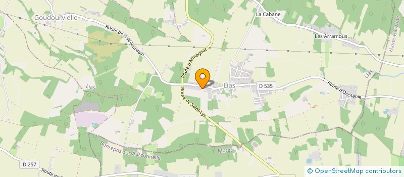 localisation de l'entreprise A2D CAPITAL  LIAS