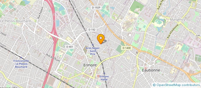 localisation de l'entreprise A2D TECHNOLOGIES  ERMONT