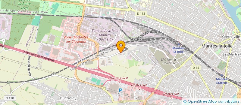 localisation de l'entreprise A2DB CONSEIL  BUCHELAY