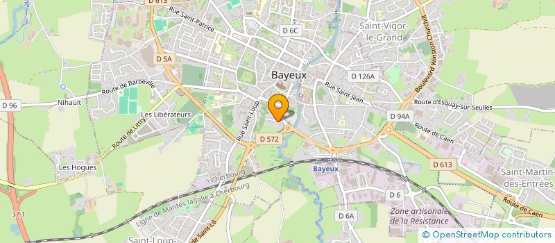localisation de l'entreprise A2DEVELOPPEMENT  BAYEUX
