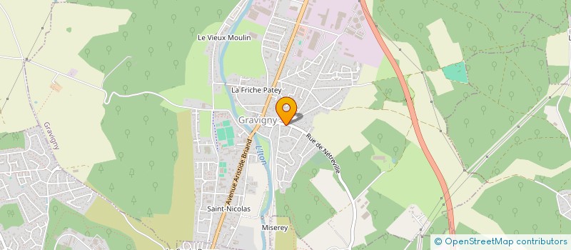 localisation de l'entreprise A2DI EXPERTISE à GRAVIGNY