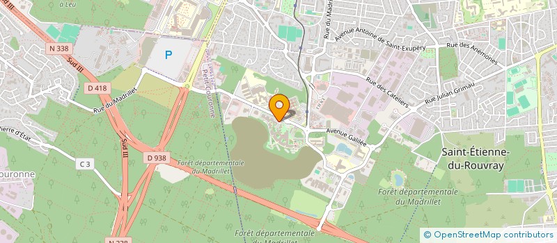 localisation de l'entreprise A2DOC (ASSOCIATION DES DOCTEURS ET DOCTORANTS DU CORIA)  SAINT-ETIENNE-DU-ROUVRAY