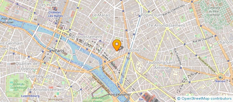 localisation de l'entreprise A2E à PARIS