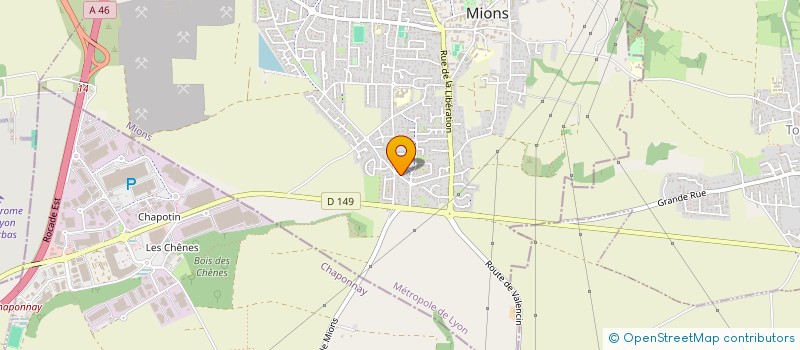 localisation de l'entreprise A2E2H  BEAUVOIR-DE-MARC