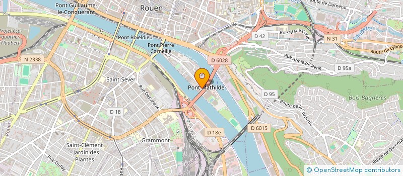 localisation de l'entreprise A2EM & CO à ROUEN