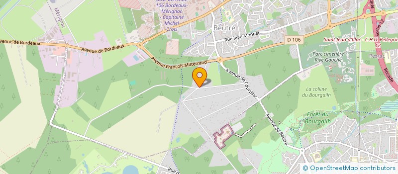 localisation de l'entreprise A2ENERGIES  MERIGNAC