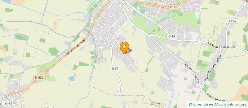 localisation de l'entreprise A2F 31 à SAINT-LYS