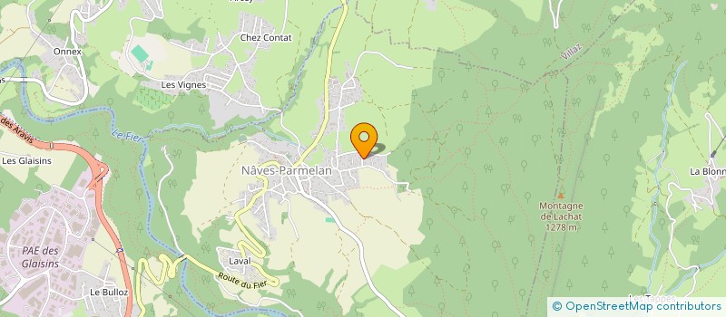 localisation de l'entreprise A2FC (ANALYSE- AUDIT- FINANCE- CONSULTING)  POISY