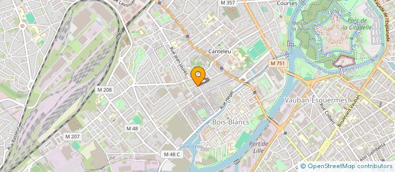 localisation de l'entreprise A2FL à LILLE