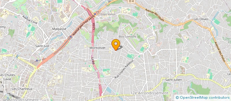 localisation de l'entreprise A2FORM  MARSEILLE