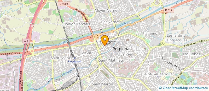 localisation de l'entreprise A2FP  PERPIGNAN