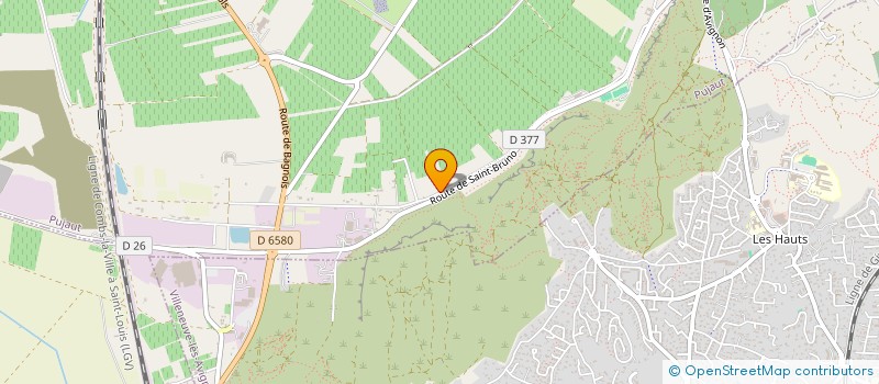 localisation de l'entreprise A2G  PUJAUT