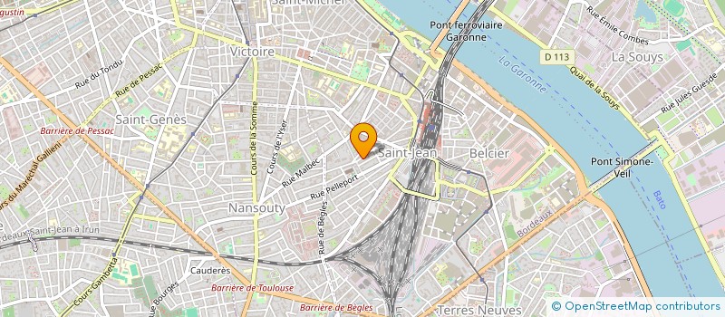 localisation de l'entreprise A2G CONSEILS ET FINANCES  BORDEAUX