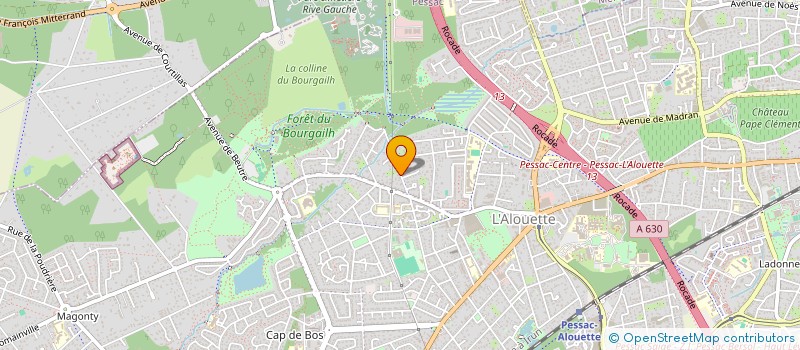 localisation de l'entreprise A2GA CONSEIL à PESSAC
