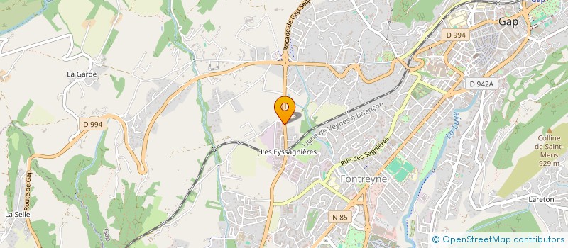 localisation de l'entreprise A2GCI  GAP