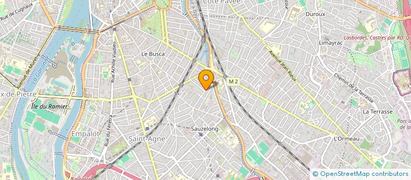 localisation de l'entreprise A2GM3 à TOULOUSE