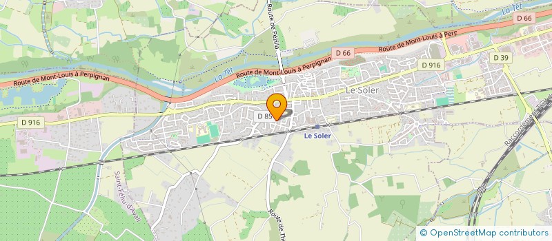 localisation de l'entreprise A2GR  LE SOLER